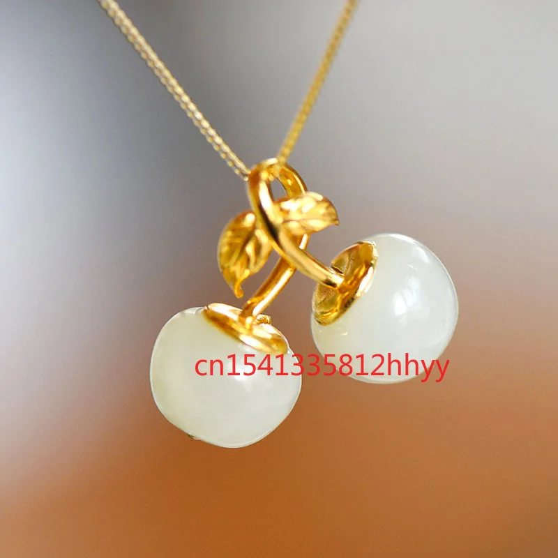 Little Apple Necklace Women 925 Silver Inlaid Hetian Jade Charm Jewellery Hand-Carved Necklace for Women Men Fashion Accessorie
Little Apple Necklace Women 925 Silver Inlaid Hetian Jade Charm Jewellery Hand-Carved Necklace for Women Men Fashion Accessorie