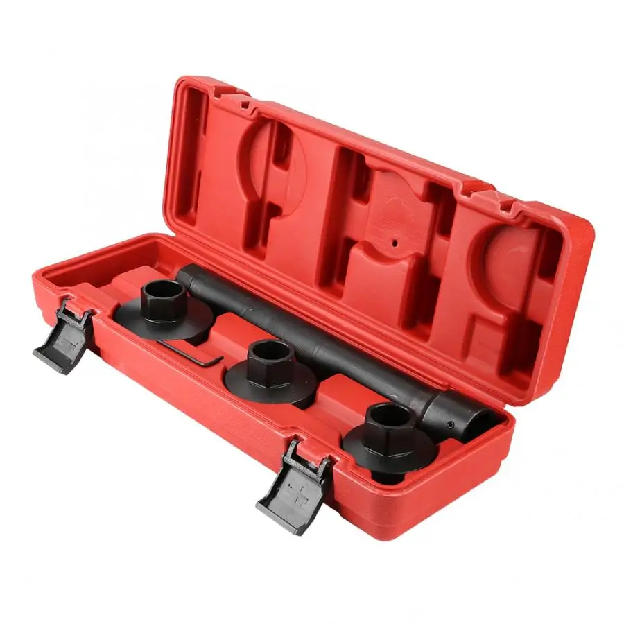 4Pcs Steering Rack Knuckle Tie/ Track Rod End Axial Joint Remover Installer Tool Kit Carbon Steel Axial Joint Removal Tool
4Pcs Steering Rack Knuckle Tie/ Track Rod End Axial Joint Remover Installer Tool Kit Carbon Steel Axial Joint Removal Tool