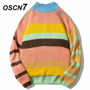 OSCN7 Funny Oversize Sweaters Men 2020 Winter High Streetwear Fashion Mens Pullovers Round Neck Vintage Sweaters 66045
OSCN7 Funny Oversize Sweaters Men 2020 Winter High Streetwear Fashion Mens Pullovers Round Neck Vintage Sweaters 66045