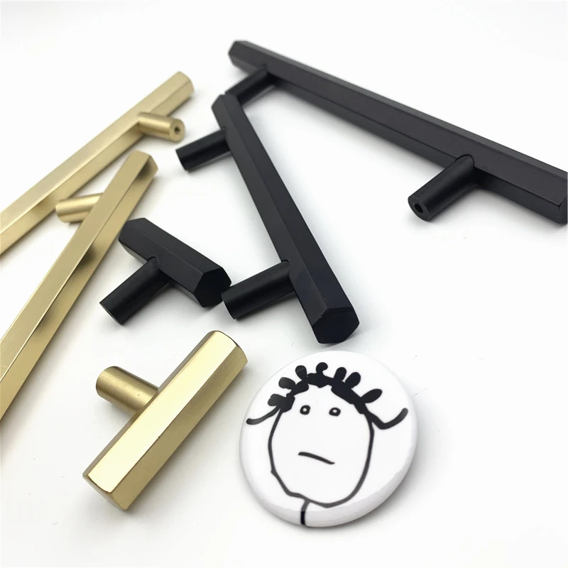 LCH Nordic Style Aluminium Alloy Octagonal Cabinet Handle Rectangular Columnar Cupboard Handle Black Brushed Gold Drawer Knobs
LCH Nordic Style Aluminium Alloy Octagonal Cabinet Handle Rectangular Columnar Cupboard Handle Black Brushed Gold Drawer Knobs