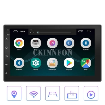 10Pcs/Lot Android 8.1 Bluetooth 7 inch Car Stereo MP5 Player GPS Navigation WiFi AUX USB FM Radio Receiver In Dash Receiver Head
10Pcs/Lot Android 8.1 Bluetooth 7 inch Car Stereo MP5 Player GPS Navigation WiFi AUX USB FM Radio Receiver In Dash Receiver Head