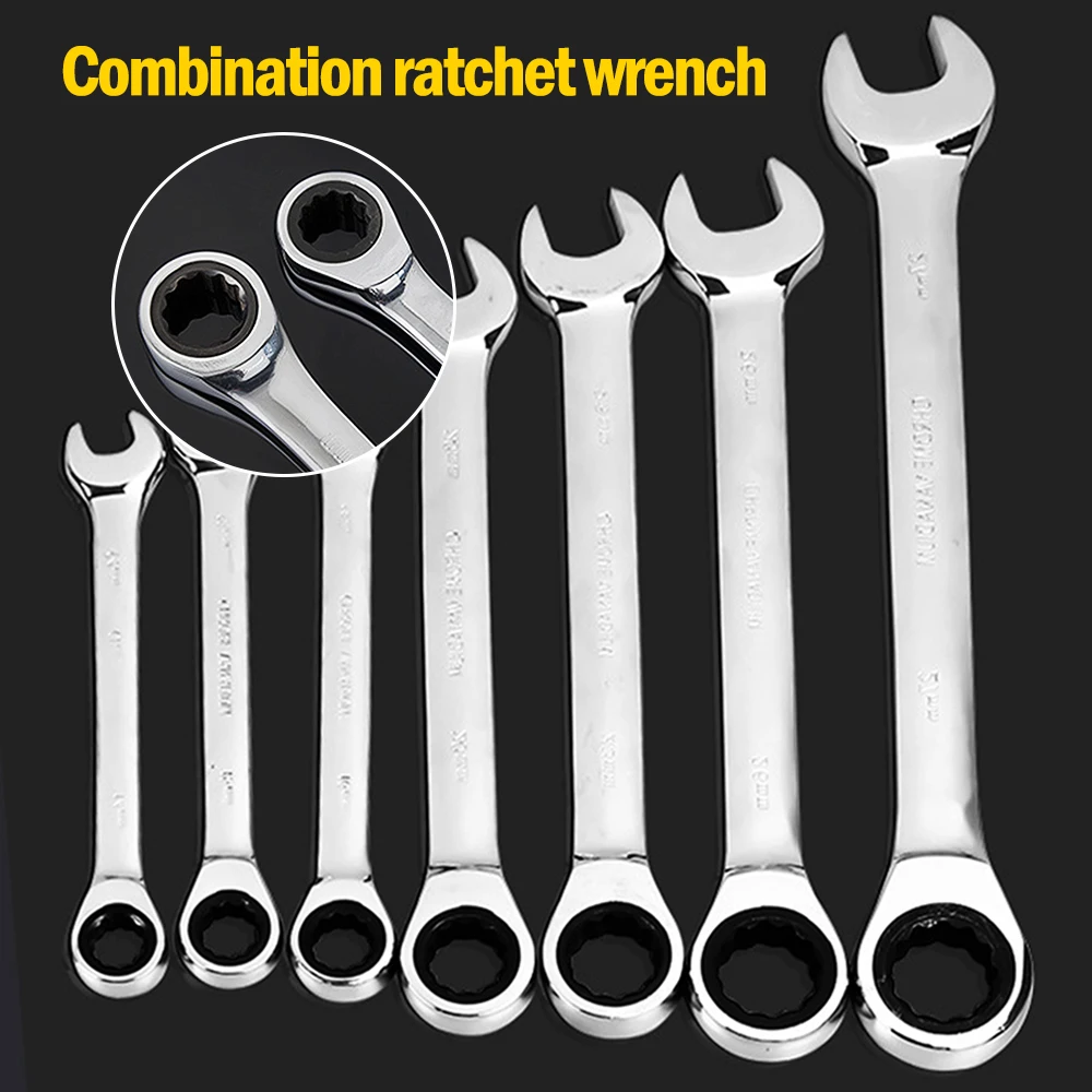 Ratchet Combination Metric Wrench Set Hand Tools Torque Gear Socket Nut Tools a set of key
Ratchet Combination Metric Wrench Set Hand Tools Torque Gear Socket Nut Tools a set of key