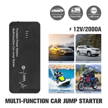 20000mAh Car Jump Jumper Starter Laptop Power Bank With 100W AC Output And Dual USB
20000mAh Car Jump Jumper Starter Laptop Power Bank With 100W AC Output And Dual USB