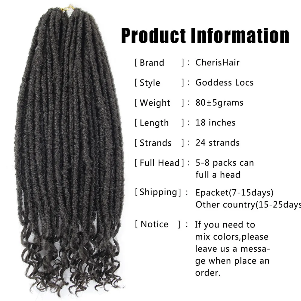 18 inch soft locs