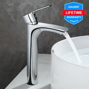 Gavaer Bathroom Sink Faucet Hot and Cold Water Mixer Taps Polished Chrome Toilet Sink Faucet single handle washbasin faucet
Gavaer Bathroom Sink Faucet Hot and Cold Water Mixer Taps Polished Chrome Toilet Sink Faucet single handle washbasin faucet