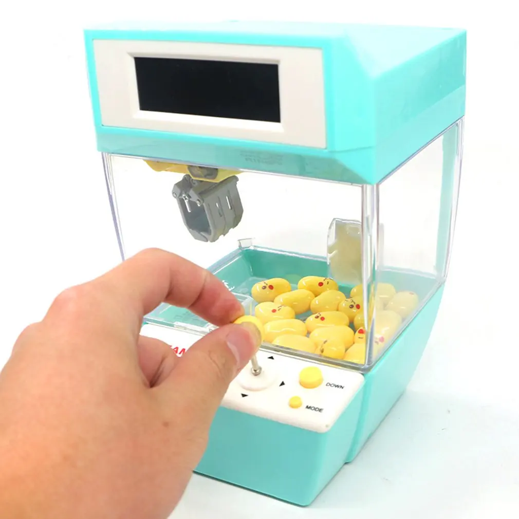 Durable Plastic Fun Multifunctional Coin Clip Doll Game Machine Electronic Alarm Clock Coin Clip Doll Game Machine
Durable Plastic Fun Multifunctional Coin Clip Doll Game Machine Electronic Alarm Clock Coin Clip Doll Game Machine