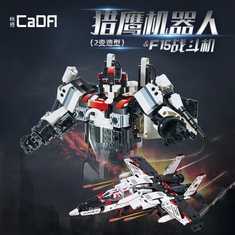 917PCS C51030 Falcon transform battle robot With Motor RC Educational Toys for Children Building Blocks Bricks Birthday Gifts
917PCS C51030 Falcon transform battle robot With Motor RC Educational Toys for Children Building Blocks Bricks Birthday Gifts
