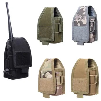 Outdoor Tactical Molle Radio Pouch with Hook and Loop Flap Closure Hunting Bag Fits Small Handheld Radios
Outdoor Tactical Molle Radio Pouch with Hook and Loop Flap Closure Hunting Bag Fits Small Handheld Radios