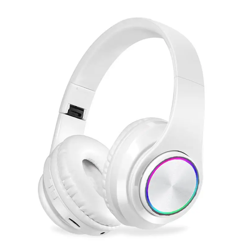 Bluetooth 5.0 Headphones Wireless Rechargeable Foldable Over Ear Headset with Mic for TV, PC and AV Receivers
Bluetooth 5.0 Headphones Wireless Rechargeable Foldable Over Ear Headset with Mic for TV, PC and AV Receivers
