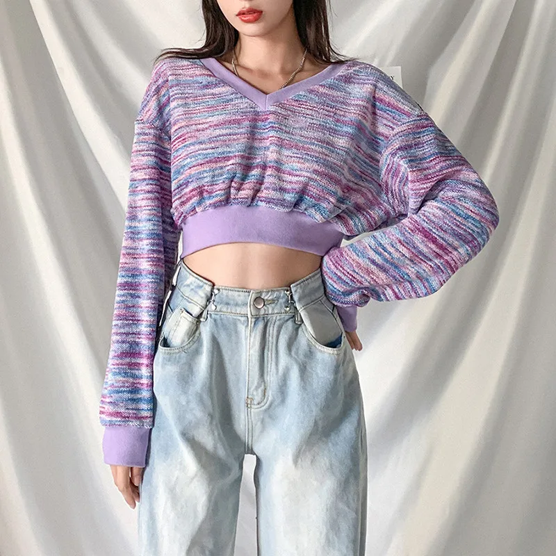 Woman T Shirts Autumn 2020 Fashion Mixed Colors Knit Short Tops Harajuku T-Shirt Christmas Clothes Poleras Mujer оп ђболки
Woman T Shirts Autumn 2020 Fashion Mixed Colors Knit Short Tops Harajuku T-Shirt Christmas Clothes Poleras Mujer оп ђболки