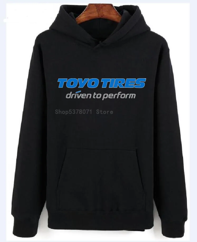 Новые мужские черные толстовки с логотипом Toyo Tires размер S-3XL новые модные свитера