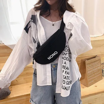Canvas Women's Waist Bag Letter Belt Bags Fashion Shoulder Crossbody Chest Bag Female Fanny Pack Banana Hip Purse Pouch
Canvas Women's Waist Bag Letter Belt Bags Fashion Shoulder Crossbody Chest Bag Female Fanny Pack Banana Hip Purse Pouch