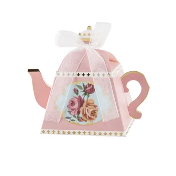 DABONAS Teapot shaped Wedding Candy Gift Box and Bags Cardboard Cake Box Wedding Favor Box for Guest Event & Party Supplies
DABONAS Teapot shaped Wedding Candy Gift Box and Bags Cardboard Cake Box Wedding Favor Box for Guest Event & Party Supplies