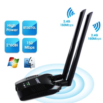 ralink rt3070L usb Ethernet adapter 802.11n high gain antenna long distance wi-fi receiver WiFi USB Wireless Adapter
ralink rt3070L usb Ethernet adapter 802.11n high gain antenna long distance wi-fi receiver WiFi USB Wireless Adapter