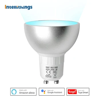 Zigbee 3.0 Smart Led Bulb GU10 5W RGBCW Work with Tuya SmartThings Hue Voice Control by Alexa Echo Google Home
Zigbee 3.0 Smart Led Bulb GU10 5W RGBCW Work with Tuya SmartThings Hue Voice Control by Alexa Echo Google Home