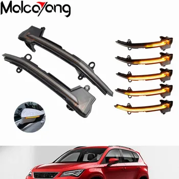 For Seat Tarraco Ateca Sequential Indicator Dynamic Blinker Rearview Side Mirror LED Turn Signal Light 2016 2017 2018 2019
For Seat Tarraco Ateca Sequential Indicator Dynamic Blinker Rearview Side Mirror LED Turn Signal Light 2016 2017 2018 2019