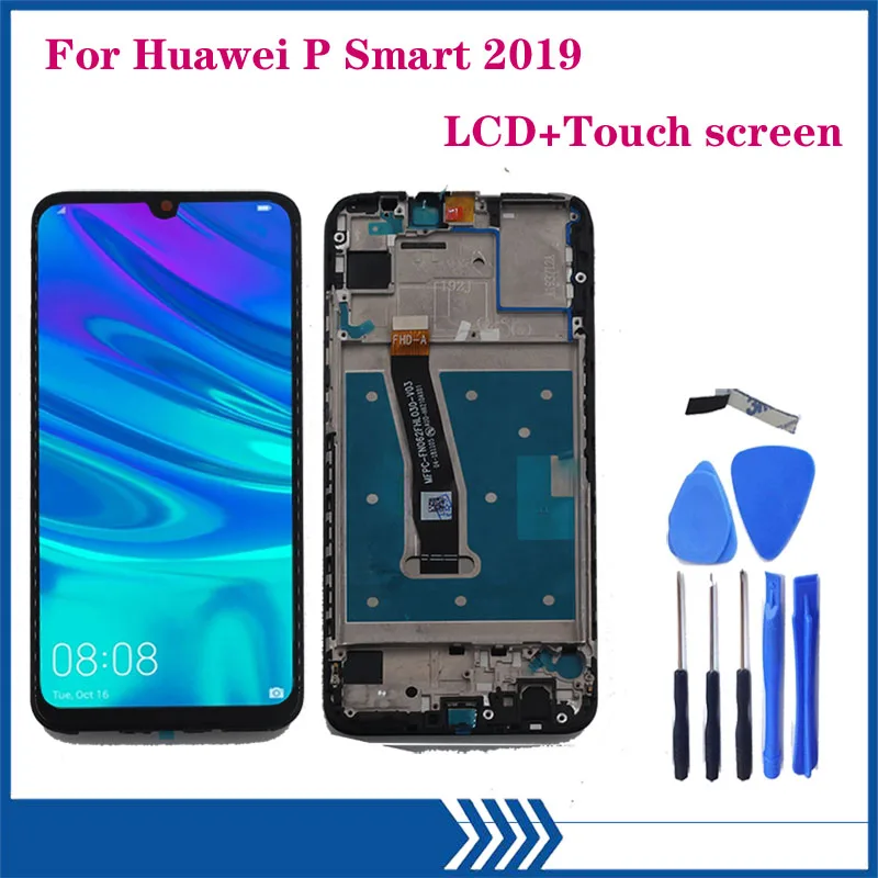 Original DISPLAY For Huawei P Smart 2019 POT-LX1 L21 LX3 LCD display Touch Screen Digitizer Assembly with frame Repair parts
Original DISPLAY For Huawei P Smart 2019 POT-LX1 L21 LX3 LCD display Touch Screen Digitizer Assembly with frame Repair parts