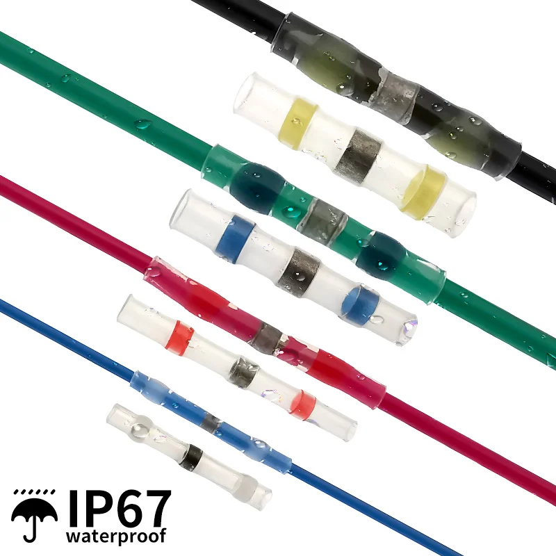 Heat shrinkable waterproof wire connector set 0.25-6.0mm2 AWG26-6 casing welding quick docking terminal boxed Solder tube set
Heat shrinkable waterproof wire connector set 0.25-6.0mm2 AWG26-6 casing welding quick docking terminal boxed Solder tube set