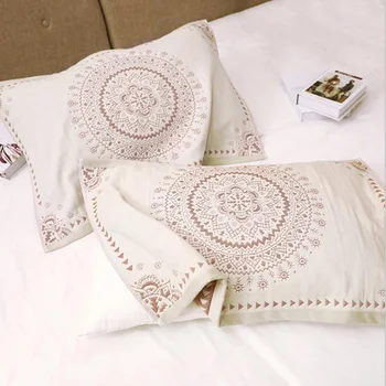 Cotton Pillow cover towel Four Layers of Gauze Adult Pillow Cover Indian style Thickened Pillowcases 50*75cm bed pillow
Cotton Pillow cover towel Four Layers of Gauze Adult Pillow Cover Indian style Thickened Pillowcases 50*75cm bed pillow