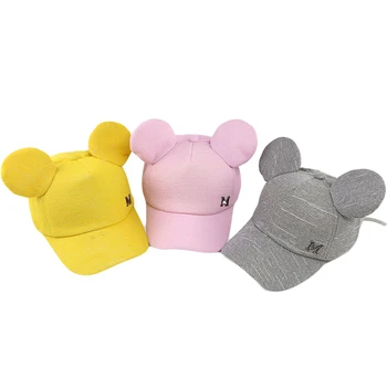 Fashion Summer Kids Girl Boy Caps With Mouse Ear Hat Toddler Adjustable Cap Lovely Princess Outdoor Cotton Baseball Sun Hat 
Fashion Summer Kids Girl Boy Caps With Mouse Ear Hat Toddler Adjustable Cap Lovely Princess Outdoor Cotton Baseball Sun Hat