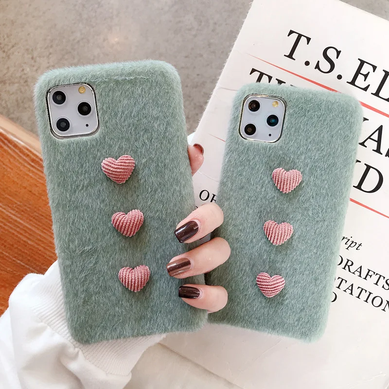 Factory Direct Sales Winter Plush Mobile Phone Shell FOR IPHONE 7P/8P Lovely Soft Case Xs Protective Case for Apple Iphone11
Factory Direct Sales Winter Plush Mobile Phone Shell FOR IPHONE 7P/8P Lovely Soft Case Xs Protective Case for Apple Iphone11