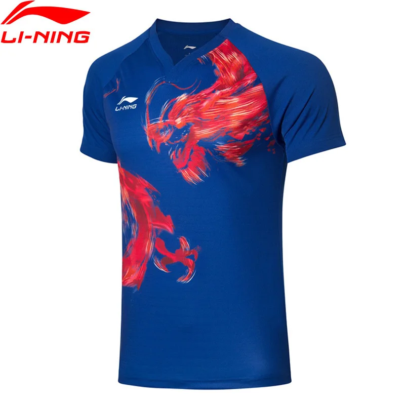 Li-Ning Men Table Tennis Competition T-Shirts Breathable AT DRY 89% Polyester 11% Spandex LiNing Sports Tops AAYP085 COND19
Li-Ning Men Table Tennis Competition T-Shirts Breathable AT DRY 89% Polyester 11% Spandex LiNing Sports Tops AAYP085 COND19