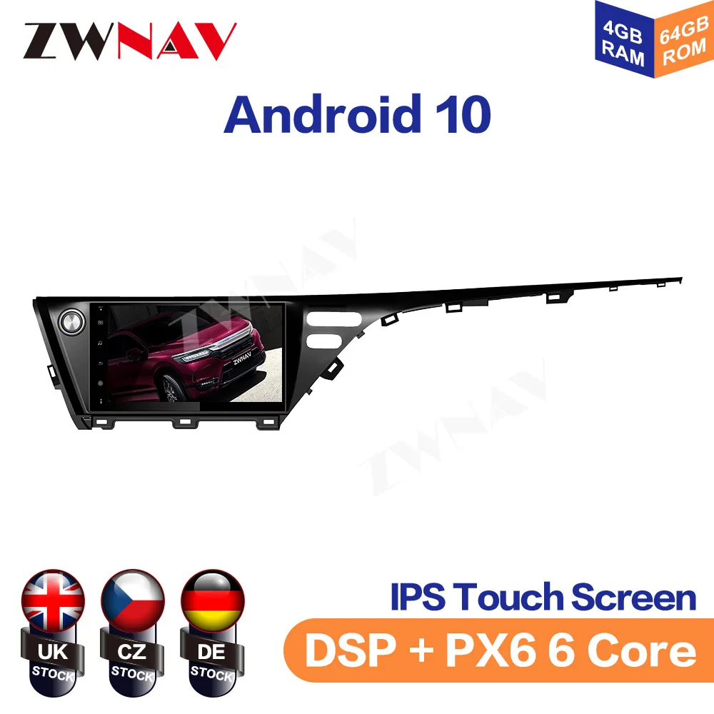 Android 10 IPS Screen PX6 DSP For Toyota Camry 2017 2018 2019 No Car DVD Player GPS Multimedia Player Radio Audio Stereo 2 DIN
Android 10 IPS Screen PX6 DSP For Toyota Camry 2017 2018 2019 No Car DVD Player GPS Multimedia Player Radio Audio Stereo 2 DIN