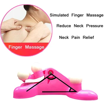 Cervical Pillow Neck Head Pain Relief Back Massage Tractions Device Support Relax Massager NShopping
Cervical Pillow Neck Head Pain Relief Back Massage Tractions Device Support Relax Massager NShopping