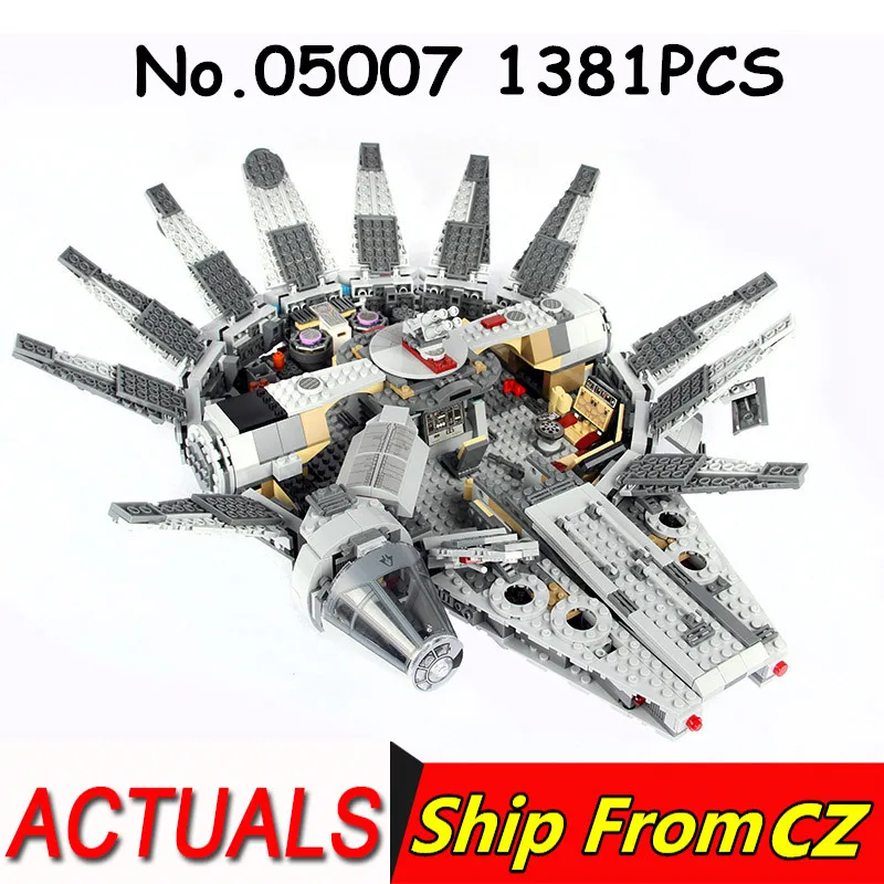 lepinblcoks 05007 Millennium building block Compatible with 75105 05007 Force Awakens Falcon brick Star Plan wars Toys Gift
lepinblcoks 05007 Millennium building block Compatible with 75105 05007 Force Awakens Falcon brick Star Plan wars Toys Gift