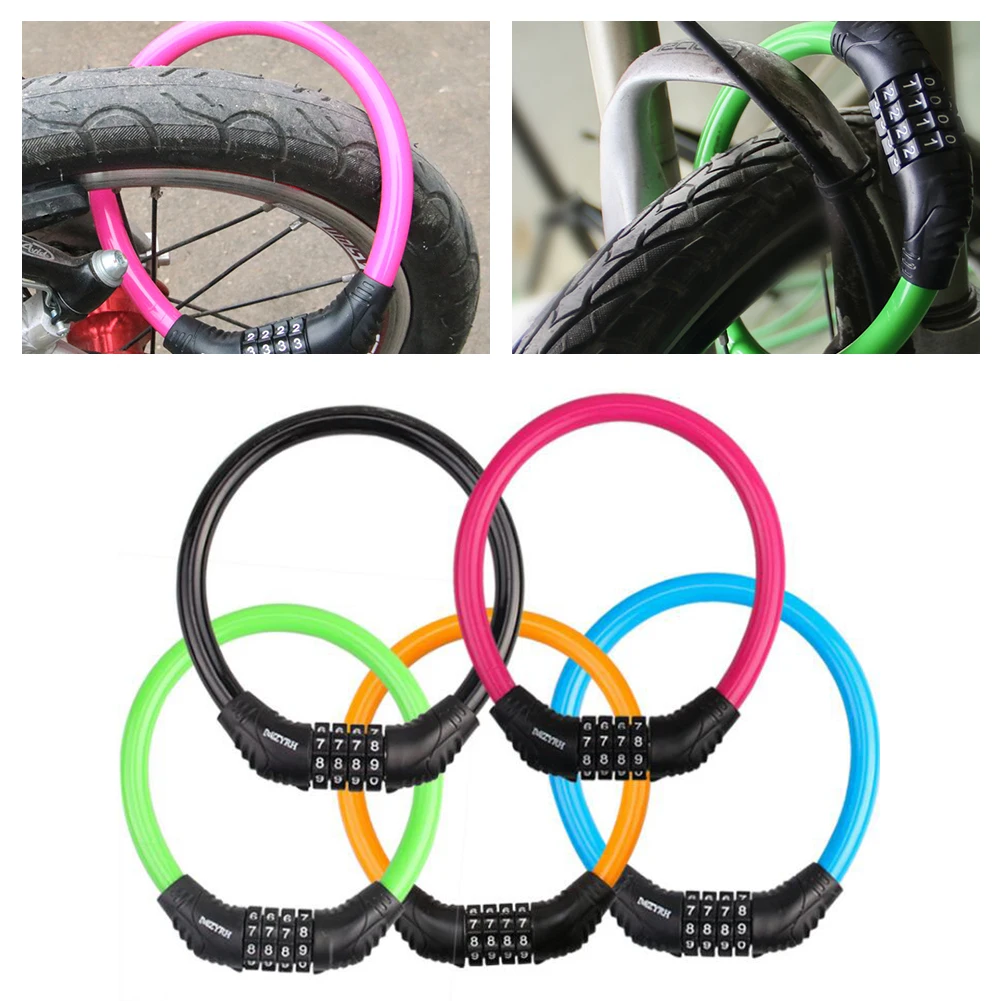 Bicycle Four-digit Password Lock Anti-theft Lock Mountain Bike 4 Color Lock Dead Fly Bicycle Equipment Electric Motorcycle
Bicycle Four-digit Password Lock Anti-theft Lock Mountain Bike 4 Color Lock Dead Fly Bicycle Equipment Electric Motorcycle