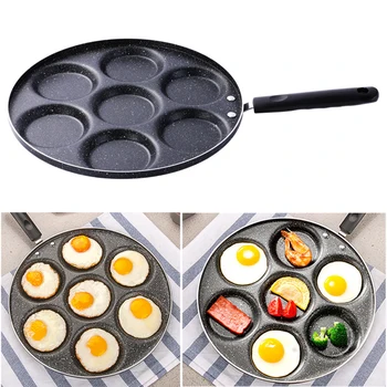 4/7-hole Cooking Pan Bakeware Breakfast Making Tool Frying Pot Thickened Omelet Mould Non-stick Eggs Pancake Steak Pan Ham
4/7-hole Cooking Pan Bakeware Breakfast Making Tool Frying Pot Thickened Omelet Mould Non-stick Eggs Pancake Steak Pan Ham