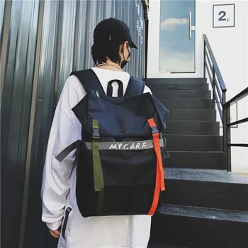 Korea Japan Style Young Fashion Backpack Unique Individual Creative Contrast Color Men Women School Bag Large Capacity Character
Korea Japan Style Young Fashion Backpack Unique Individual Creative Contrast Color Men Women School Bag Large Capacity Character