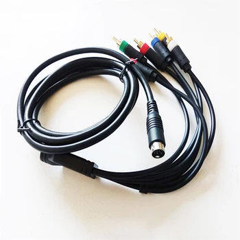 Black High Quality 1.75M RGB/RGBS Color Monitor Frequency Line Composite Cable Cord Replacement Cable for SEGA SS Game Console
Black High Quality 1.75M RGB/RGBS Color Monitor Frequency Line Composite Cable Cord Replacement Cable for SEGA SS Game Console