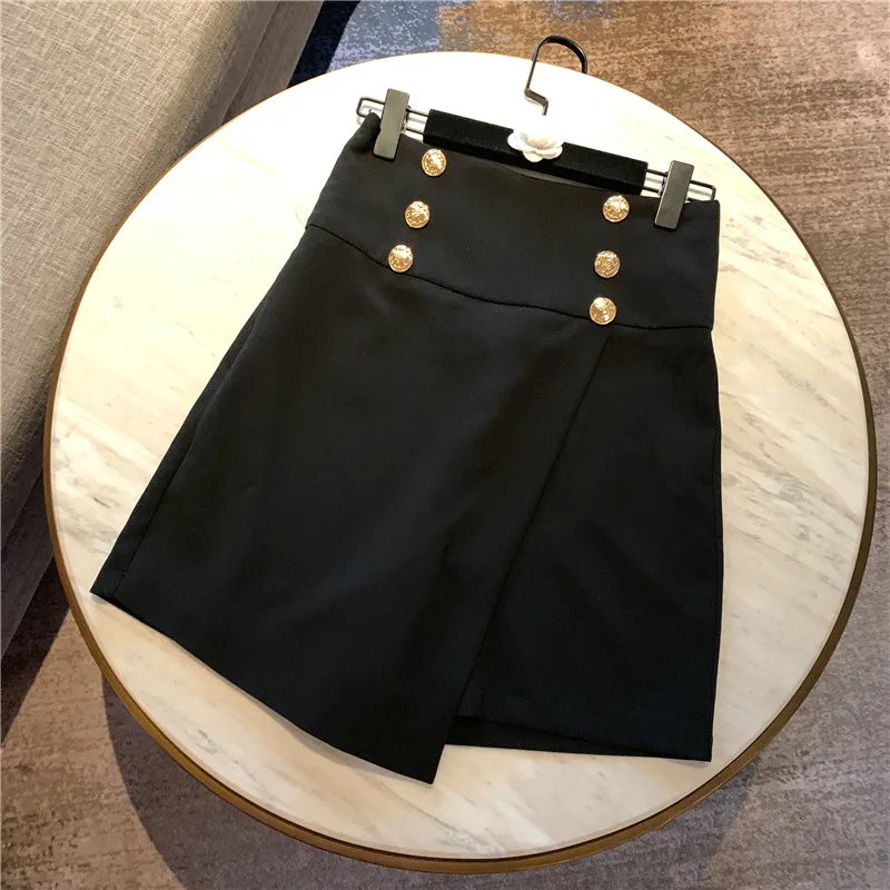 Black Skirt Women 2020 Spring and Summer New Simple All-match Black Irregular Temperament High Waist Pant Skirt Ladies Skirts
Black Skirt Women 2020 Spring and Summer New Simple All-match Black Irregular Temperament High Waist Pant Skirt Ladies Skirts