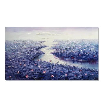 Modern lotus pond Oil Painting On in Floral 3D Texture Palette Knife Hand-Painted Abstract Painting Modern Home Decor
Modern lotus pond Oil Painting On in Floral 3D Texture Palette Knife Hand-Painted Abstract Painting Modern Home Decor