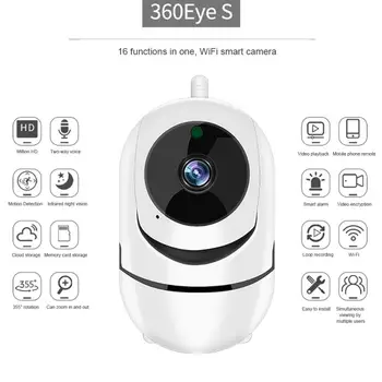 1080P HD Smart Home Wireless Security CCTV IP IR Camera WiFi Baby Monitor Cam For IPhone / Android / IPad/PC 
1080P HD Smart Home Wireless Security CCTV IP IR Camera WiFi Baby Monitor Cam For IPhone / Android / IPad/PC