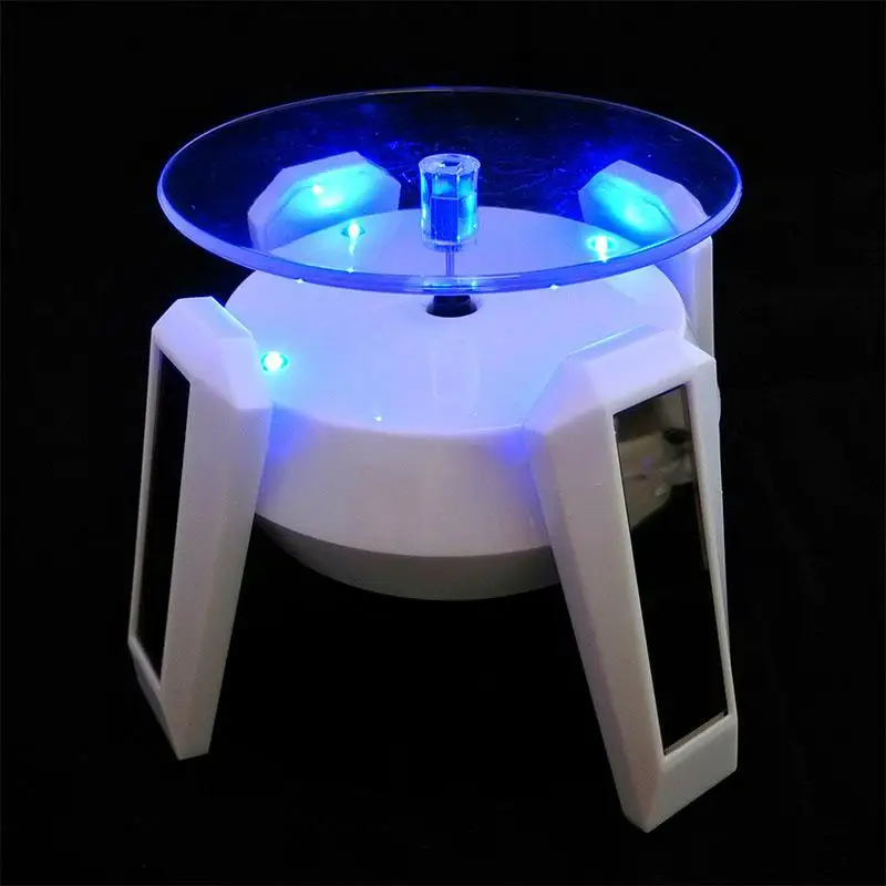 DishyKooker 4-foot Solar Powered Airship Jewelry Rotating Display Stand with LED Light Turn Plate Table Display Stand Decoration
DishyKooker 4-foot Solar Powered Airship Jewelry Rotating Display Stand with LED Light Turn Plate Table Display Stand Decoration