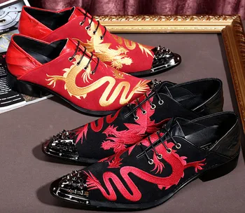 wedding personality embroidery lace-up shoes leather Pointed toe red Oxfords for men Fashion Men Formal Shoes
wedding personality embroidery lace-up shoes leather Pointed toe red Oxfords for men Fashion Men Formal Shoes