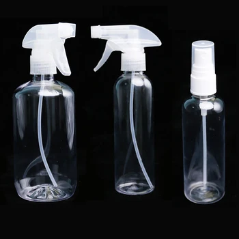 100/250/500ML Portable Plastic Spray Bottle Transparent Makeup Moisture Atomizer Pot Fine Mist Sprayer Bottles Hair Hairdressing
100/250/500ML Portable Plastic Spray Bottle Transparent Makeup Moisture Atomizer Pot Fine Mist Sprayer Bottles Hair Hairdressing