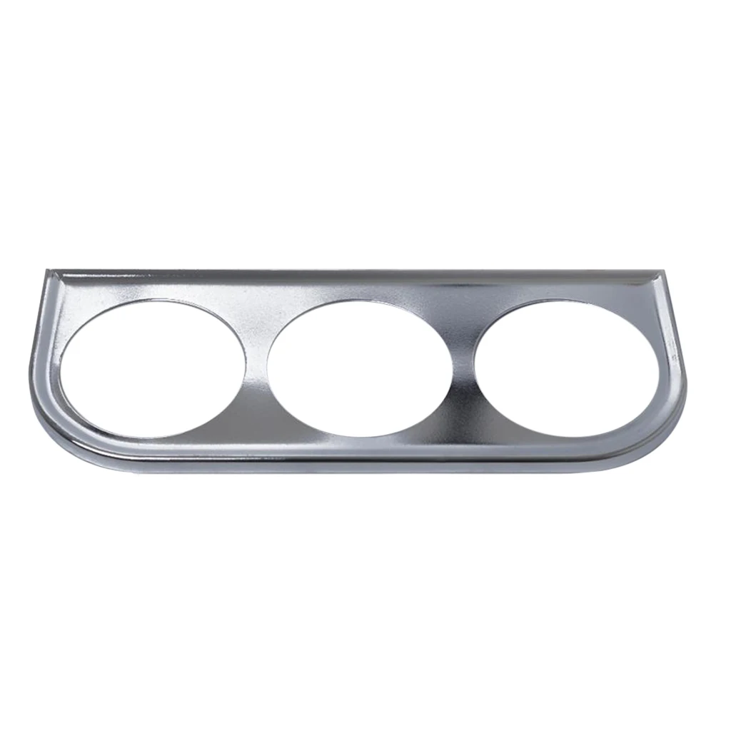 Universal 52mm Triple Gauge Single Din Radio Face Pod Gauge Panel Dash Mount Universal 52mm Triple Gauge Single Din Radio Face Pod Gauge Panel Dash Mount