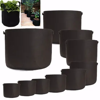 1/2/3/5/7/10/15/20 Gallon Black Garden Plant Grow Bag Vegetable Flower Pot Pouch Potato Eco-Friendly with Handles for Seeding
1/2/3/5/7/10/15/20 Gallon Black Garden Plant Grow Bag Vegetable Flower Pot Pouch Potato Eco-Friendly with Handles for Seeding