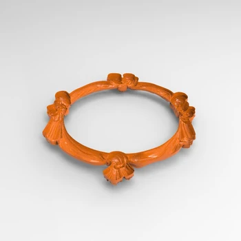 Bow style frame 3D model STL format design file CNC router carving ArtCAM Aspire Type3 engraving carving file A1188 
Bow style frame 3D model STL format design file CNC router carving ArtCAM Aspire Type3 engraving carving file A1188