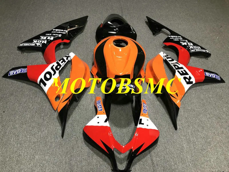 Комплект обтекателей для мотоцикла CBR600RR 07 08 CBR 600 RR F5 600RR 2007 2008 ABS красная фотолампа