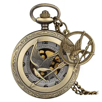 Laughing Bird Pocket Watch Retro Hollow-out Dial Bronze Case Slim Chain Pendant Watch for Male Women Accessory relogio de bolso
Laughing Bird Pocket Watch Retro Hollow-out Dial Bronze Case Slim Chain Pendant Watch for Male Women Accessory relogio de bolso