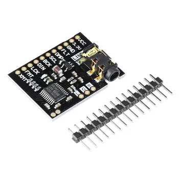 PCM5102 PCM5102A 24-bit 195KHZ Stereo DAC Digital-to-analog Converter PLL Voice Module pHAT Format Board
PCM5102 PCM5102A 24-bit 195KHZ Stereo DAC Digital-to-analog Converter PLL Voice Module pHAT Format Board