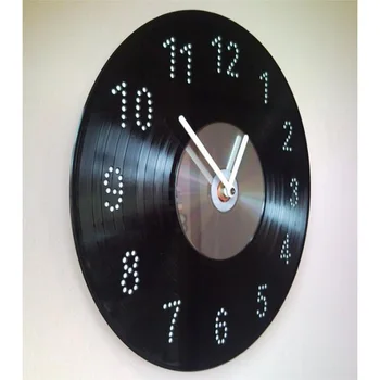 Quartz Round Vintage Wall Clock Modern Design CD Black Vinyl Record Clock Kitchen Watch Home Decor Duvar Saati Horloge DD50WC
Quartz Round Vintage Wall Clock Modern Design CD Black Vinyl Record Clock Kitchen Watch Home Decor Duvar Saati Horloge DD50WC