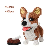 4800pcs Animal Puppy Model Building Blocks Welsh Corgi Mini Diamond Small Particle Building Blocks Assembled Toy Children's Gift
4800pcs Animal Puppy Model Building Blocks Welsh Corgi Mini Diamond Small Particle Building Blocks Assembled Toy Children's Gift