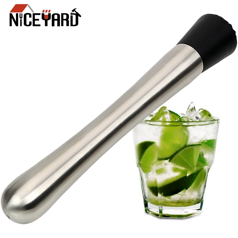 NICEYARD Metal Masher Bartender Tools Barware Stainless Steel Swizzle Stick Wine Tools
NICEYARD Metal Masher Bartender Tools Barware Stainless Steel Swizzle Stick Wine Tools