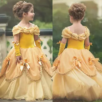 New Girls Belle Princess Dress Cosplay Costume Birthday Party Clothes Children Halloween Long Gown Sofia Cinderella Costume
New Girls Belle Princess Dress Cosplay Costume Birthday Party Clothes Children Halloween Long Gown Sofia Cinderella Costume