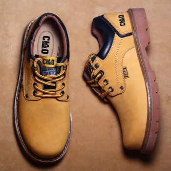 2020 New Men's Board Shoes Four Seasons Full-Grain Leather Low-Top Men's Shoes Tooling Casual Shoes Big Head Shoes 
2020 New Men's Board Shoes Four Seasons Full-Grain Leather Low-Top Men's Shoes Tooling Casual Shoes Big Head Shoes